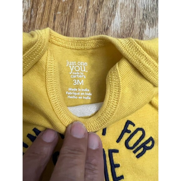 Baby Boy Football / Thanksgiving Outfit & Lovey Size 3 Months - Picture 4 of 6